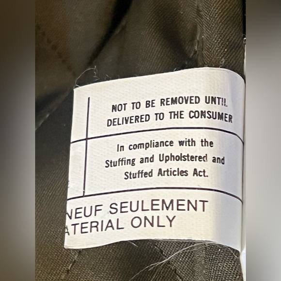 VTG WOOLRICH Size L Wool/Leather Mens Olive Field Jacket Coat Made in USA G10 - Picture 6 of 12